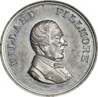 Political Medal Mf 1856-3 Nice Unc - Millard Fillmore - Be Vigilant And Watchful