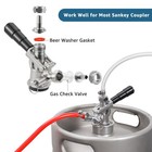 Mrbrew 5 Pcs Gas Check Valve   5 Beer 5pcs Valves   Washers 