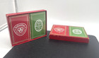 Vtg Ballantine Beer Ale Playing Cards 2 Decks Bridge New Sealed In Orig Box Htf