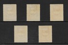 Ecuador Scott C156 - C160 Mh Set - 1946 Adult Education Airmail Issue