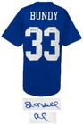 Ed O neill Signed Bundy  33 Polk High Blue Football Jersey W al -  schwartz Coa 