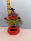 Solar Dancing Halloween Scarecrow On Pumpkin Solar Toy Fgs 2016 Nos