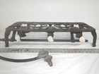 Antique Vintage Cast Iron 3 Burner Camper Camp Cook Stove Untested Camping