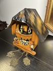 Vintage German B k 100 171 Musical Cuckoo Clock Dancers 3 Weight Working