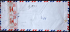 Hong Kong Officially Sealed Airmail Cover To Thailand