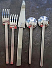 Yamazaki Kam Elements Flatware Stainless 18 10 Sold Indi Salad Spoon Dinner Fork