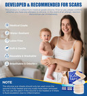 Medical Grade Silicone Scar Sheets   Tape - Ultra Soft  Hypoallergenic Rolls  1 