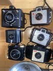 Lot Of 11 Kodak Brownie 127 Cameras Hawkeye Holiday Six-20 Duaflex 120 Collecter