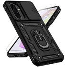 For Samsung Galaxy A36 5g Case With Slide Camera Cover Hd Screen Protector 