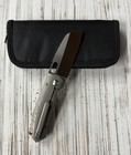 Steve Karroll Custom Knives Sheepsfoot Titanium Frame Lock Cpm 3v