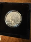 2021  1 Silver Peace Dollar With Ogp Coa Mint Code 21xh Philadelphia
