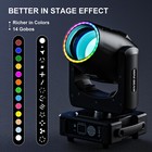 230w Beam Gobo Sharpy 48prism Stage Lighting Moving Head Light Dj Party W case