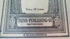Rare Paine s Popular Plays Darky Dandies 1923 Pamphlet Ephemera 103 Yrs Old 