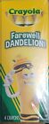 Discontinued Color  Crayola Farewell Dandelion  1 Box With 4 Crayons 