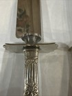 Vintage Sterling Silver Carving Knife Set 3pcs