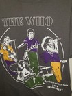 The Who North American Tour Gray Rock Music Concert T-shirt Women s Size L Large