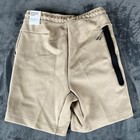 Nike Sportswear Tech Fleece Shorts Size Small Cu4503-247 Tan Brown Casual
