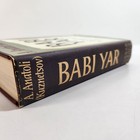 Babi Yar Document The Form Of Novel 1970 Hc Dj 1st Ed Anatoli Ukrainian Genocide