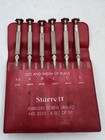 Vintage Starrett S555 Jewelers Screwdriver Set 6 Pc Precision Tools With Case