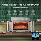 Midea Flexify Pro French Door Air Fryer Toaster Oven  26 4 Qt New