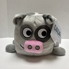 New Dada Plush Stuffed Animal Toy Gray Cow Black Dots Jimmy Fallon Kohls Cares