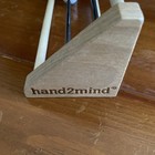 20-bead Wooden Hand 2 Mind Abacus  Colored Plastic Beads  Kids Math  Counting