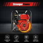 196cc 7 5hp Gasoline Engine Water Pump 3 Inch Single Cylinder Air Cooled