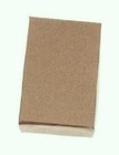 50 Pack Cotton Filled Brown Kraft Jewelry Gift Boxes Jewelry Pendant Earring    
