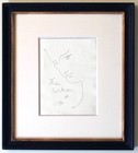 Jean Cocteau Drawing Male French Sketch Self Portrait 1961 Poetry Poet Portrait