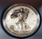 2012 S  Silver Eagle 2  Reverse Proof proof Set - San Francisco  W  Box   Case