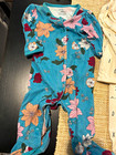 Carter s Nike Emily   Meritt 6m Lot Floral Sleeper Jumpsuits   Purple Zip Jacket