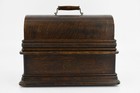 Edison Model B Cylinder Phonograph W  Horn   Crank In Model D Case - For Parts