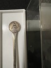 Vintage Souvenir Spoon From Netherlands  cacaofabriek De Zaan  With Sailing Ship