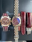 Breitling Chronomat Evolution C13356 Burgundy Two-tone Rose Gold No Service Need