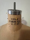 Vintage Wolf Form Co  N y c  Half Scale Designers   Students Model Dress Form 8