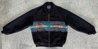 Vintage Pendleton Western Wear Wool Bomber Jacket Navajo Aztek High Grade Xxl