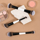 3pcs Makeup Brush Set Foundation Blush Concealer Brushes Soft Bristle Kabuki Fac
