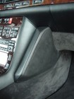 Kuda Phone Holder 091035 Leather Black For Mercedes S-class w140  1991-1998 
