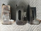 Antique Tin Match Box Holders Lot X3