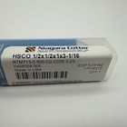 Niagara Cutter Roughing End Mill Hsco 1 2  Cut 1 2  Shank 3 Flute N73162