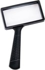 Large Rectangular Handheld Magnifying Glass   5x Magnification   4x2inches Handhe   