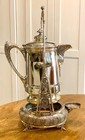 Beautiful - Antique Silver-plated Tilting Water Pitcher   Stand