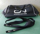 Vintage Cn Canadian National Navy Blue Leatherette Bag Operation Safe-t-pack