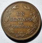 1940 Nicaragua 1 Centavo  Vf Scratch