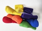 Nike Unisex Crew Socks 6 Pairs Primary Colour Brights Sz 5y - 7y - New