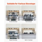 Uimoso Over The Stove Spice Shelf Spice Rack Kitchen Organizer 32 6x13in 6 Hooks