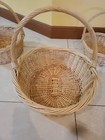 Set Of 3 Wicker Basket Set