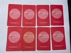 Defenders Of The Earth Giant Card Game Golden - Complete Vintage 1986