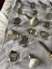 Antique Glass Door Knob   Mortise Yale Lock Sets