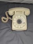 Vintage Western Electric Bell Systems Rotary Desk Telephone Ivory C d 500